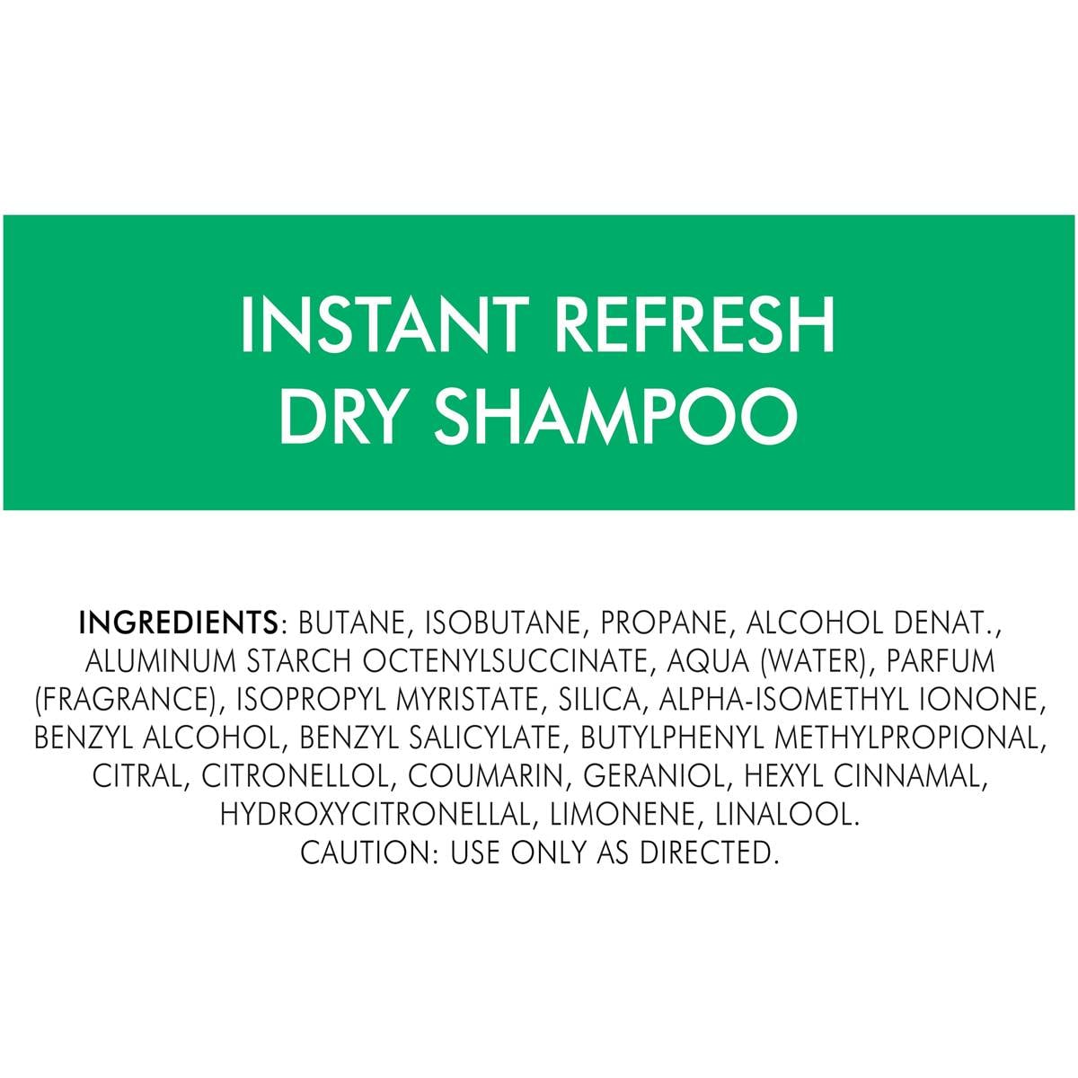 Toni & Guy Cleanse Instant Refresh Dry Shampoo 250ml Woolworths