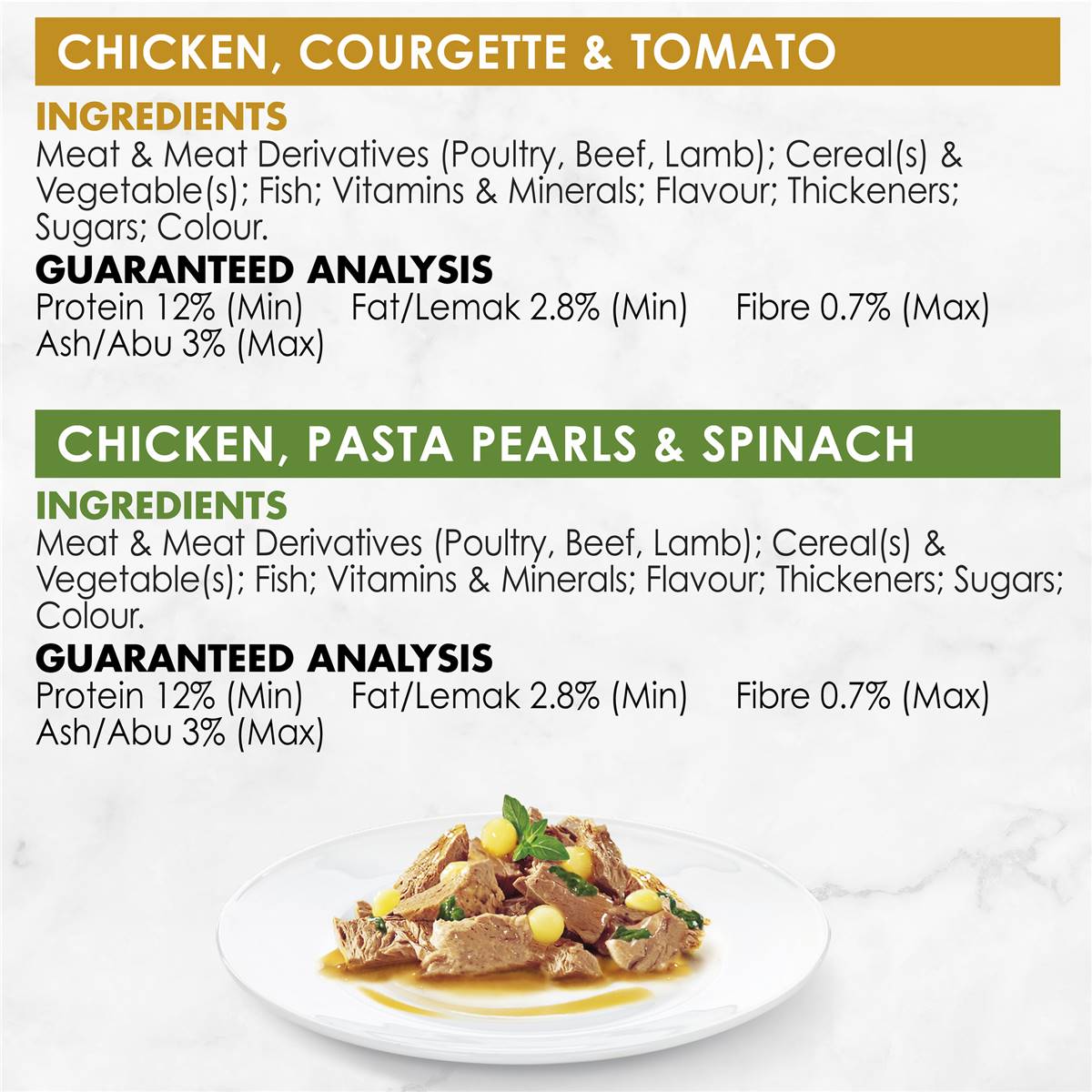 Fancy Feast Adult Inspirations Chicken Collection Wet Cat Food 70g X12