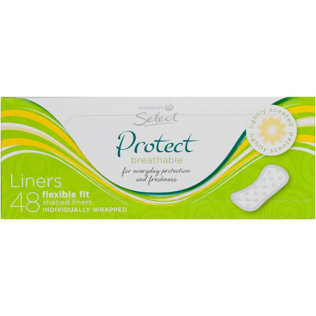 Select Panty Liners Breathable Scented 48 Pack Woolworths