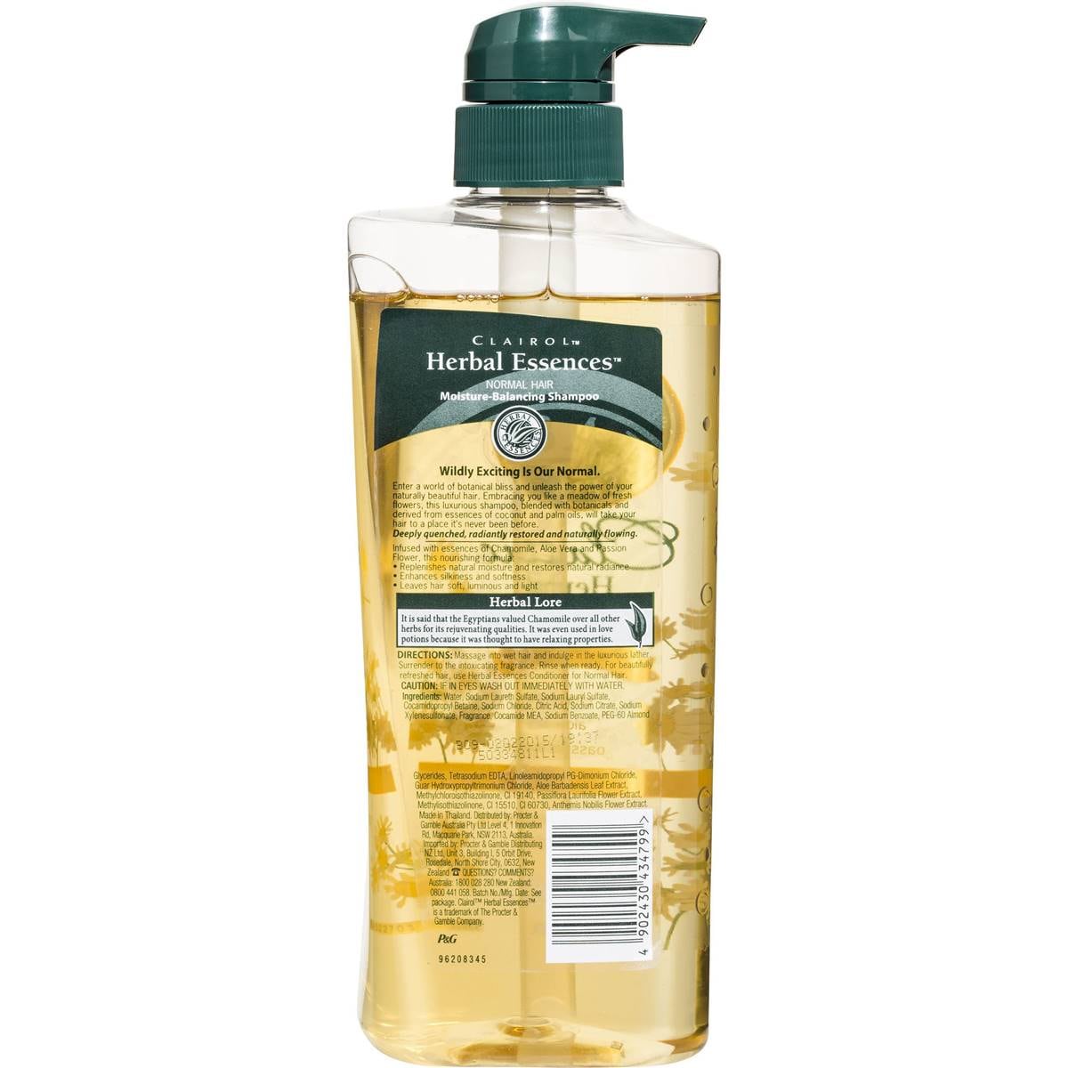 Herbal Essences Shampoo Classic Moisture Balancing 490ml Woolworths