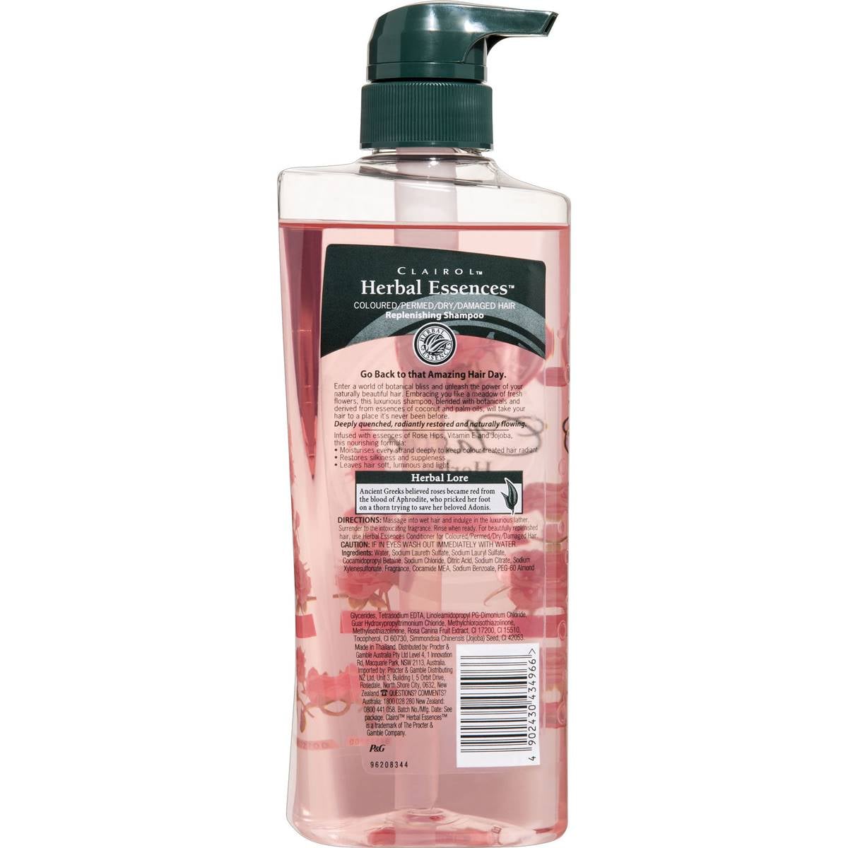 Herbal Essences Shampoo Replenishing 490ml Woolworths