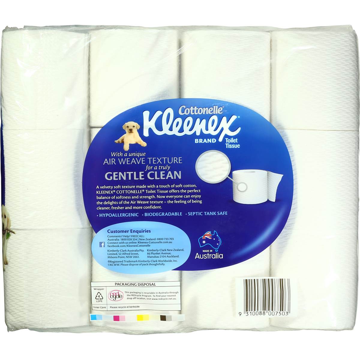 Kleenex Cottonelle Toilet Tissue White 24pk Woolworths