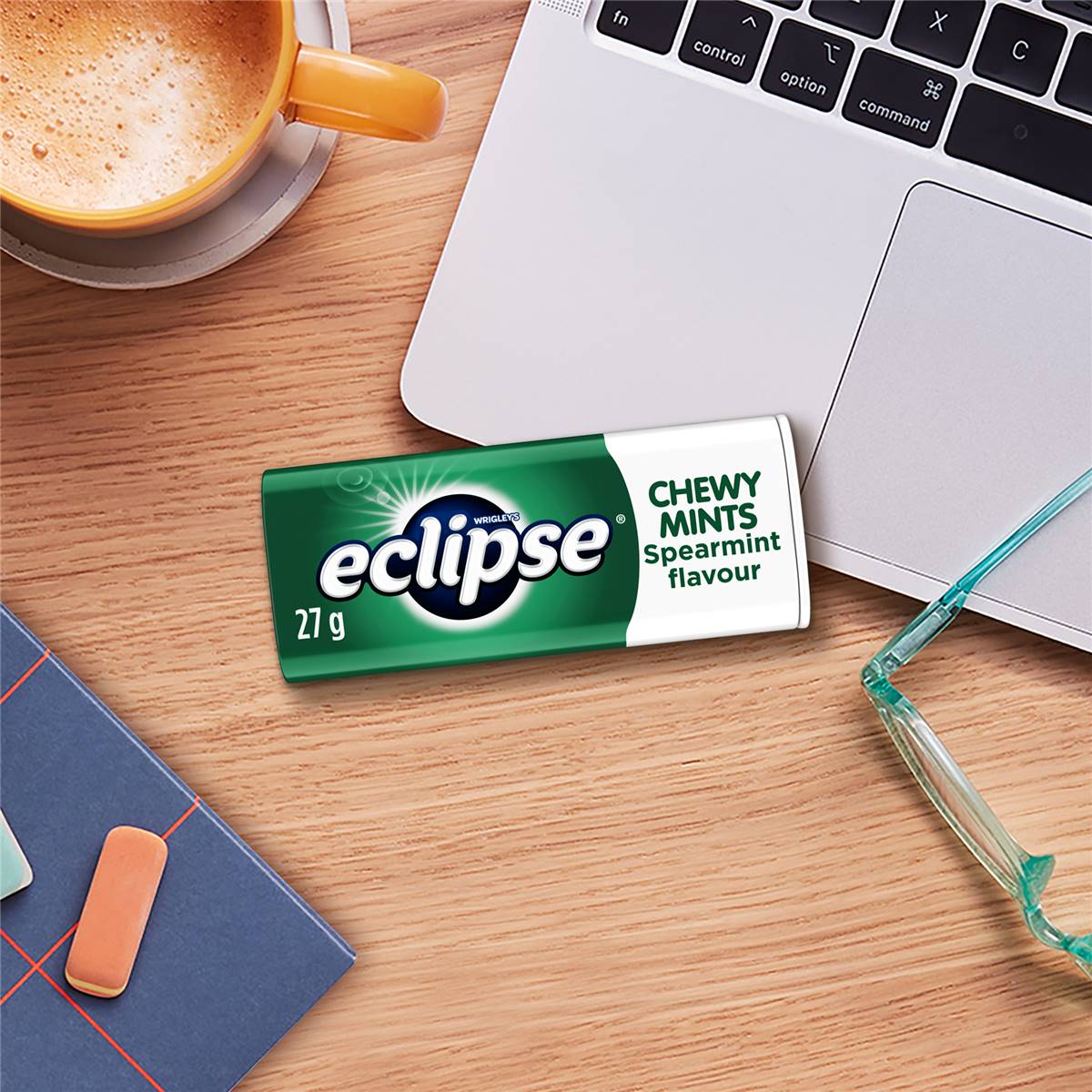 Eclipse Spearmint Chewy Mints Tin 27g Woolworths