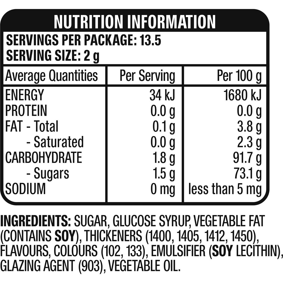 Eclipse Spearmint Chewy Mints Tin 27g Woolworths
