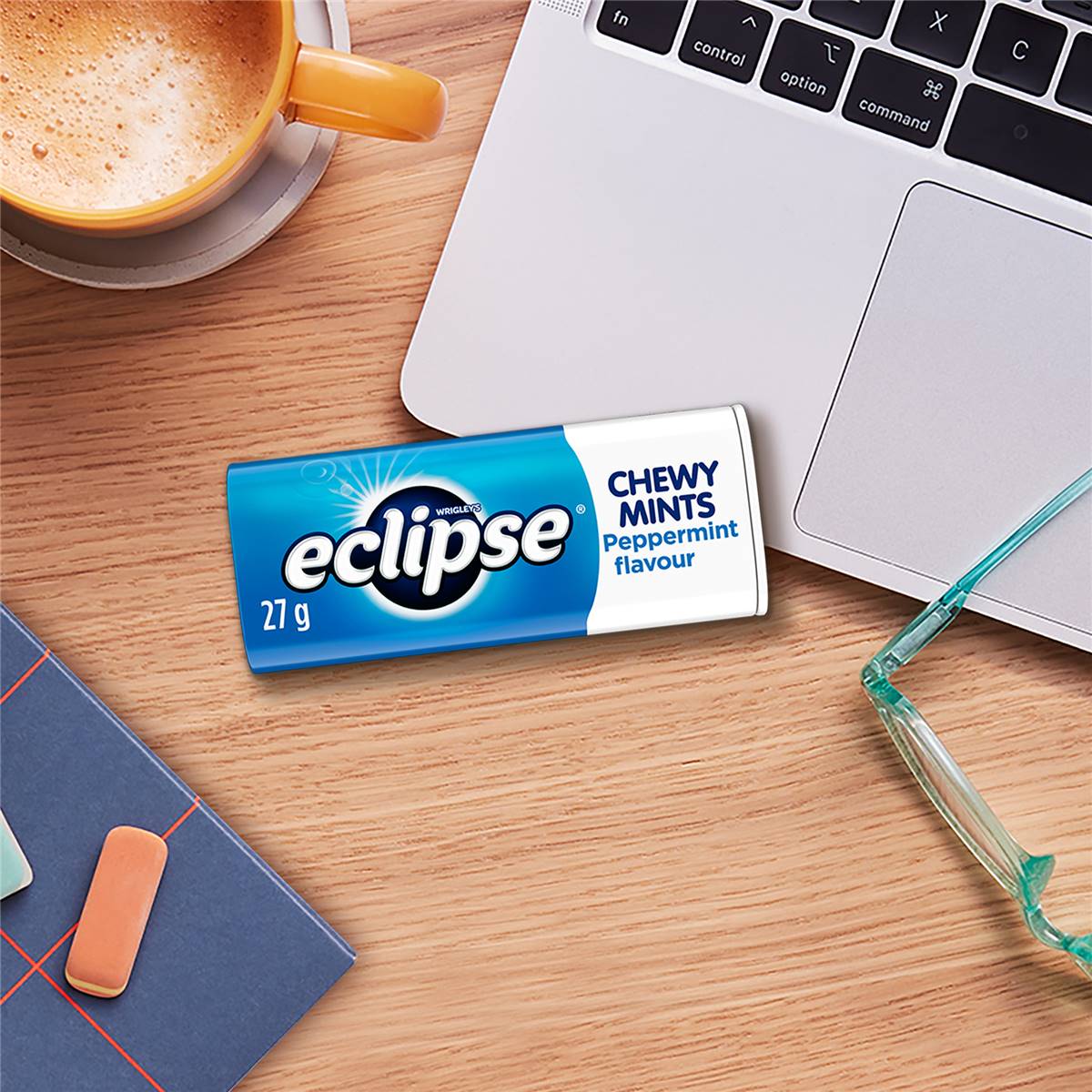 Eclipse Peppermint Chewy Mints Tin 27g Woolworths