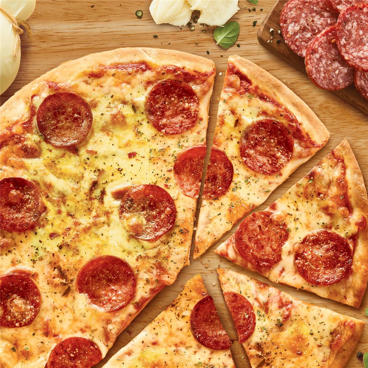 Mccain Ultra Thin Crust Pepperoni Pizza 310g Woolworths