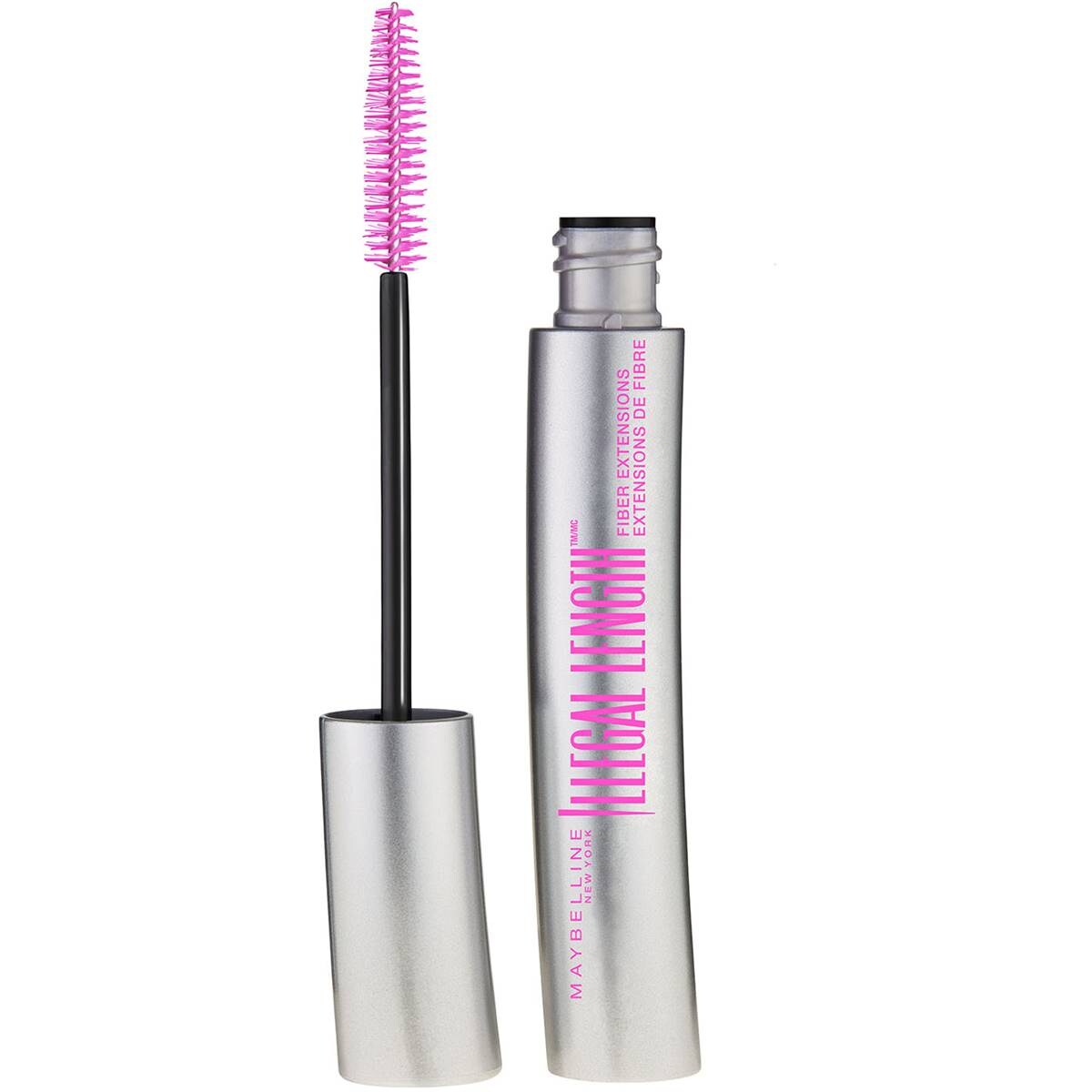 Maybelline Illegal Length Lengthening Mascara Blackest Black 6.5ml Woolworths