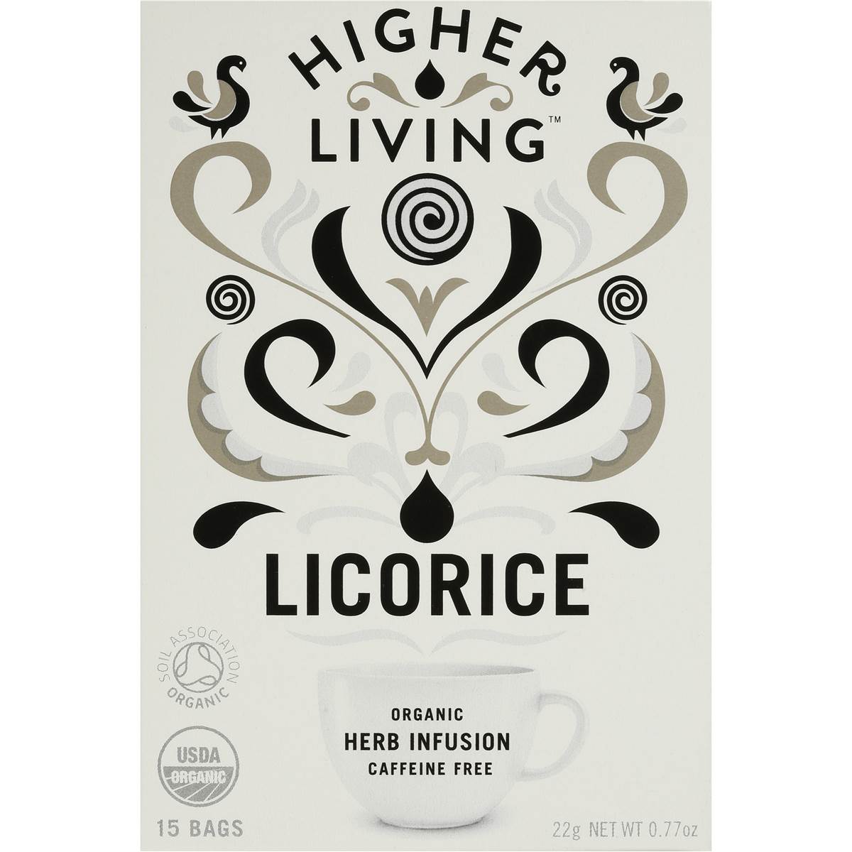 Higher Living Licorice Tea Bags 15pk Woolworths