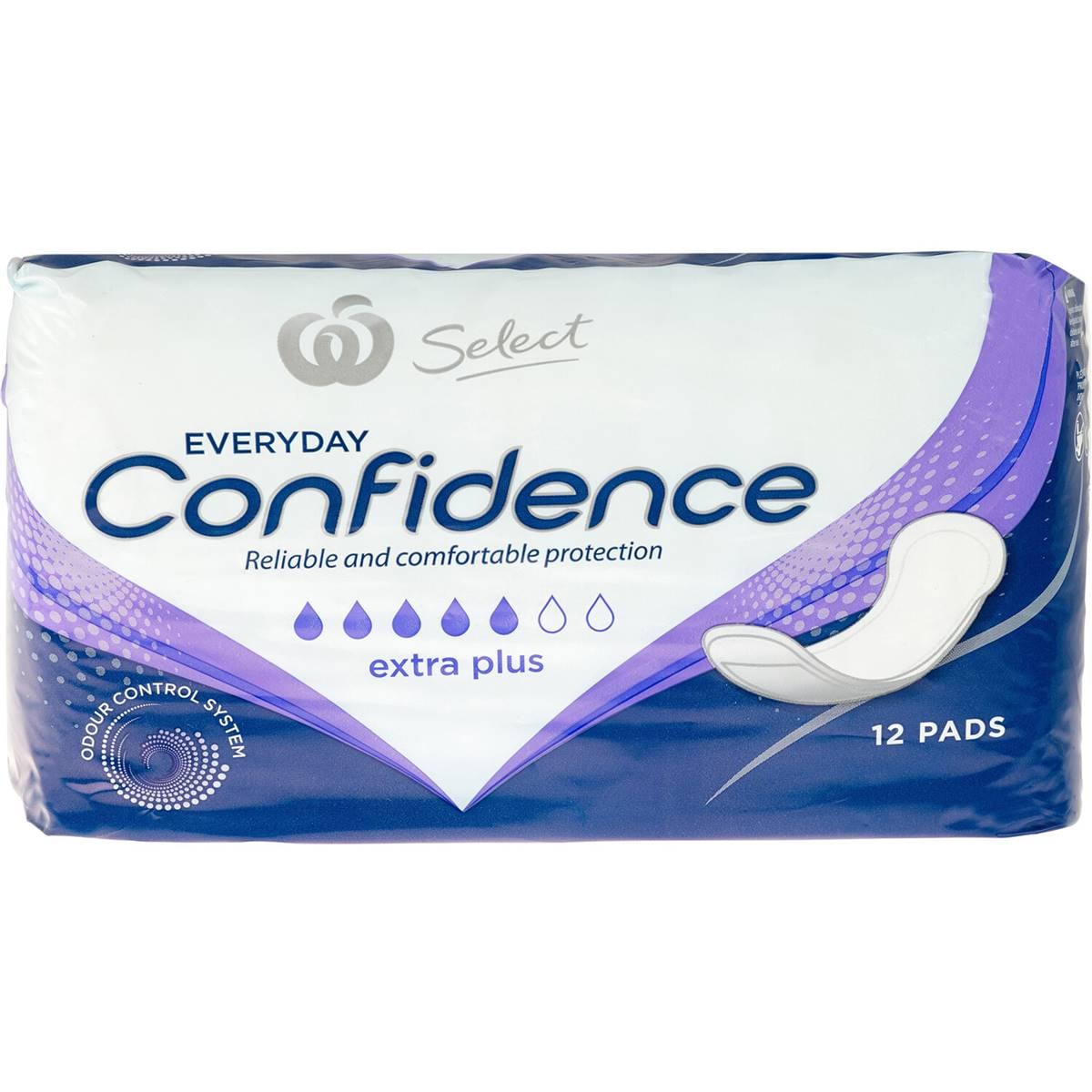Select Incontinence Extra Plus Pads 12 Pack Woolworths