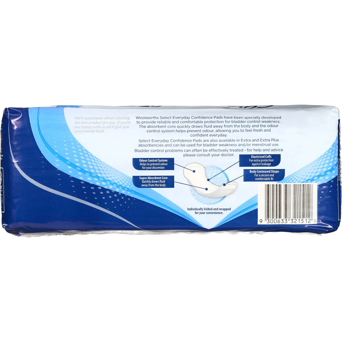 Select Incontinence Super Pads 16 Pack Woolworths