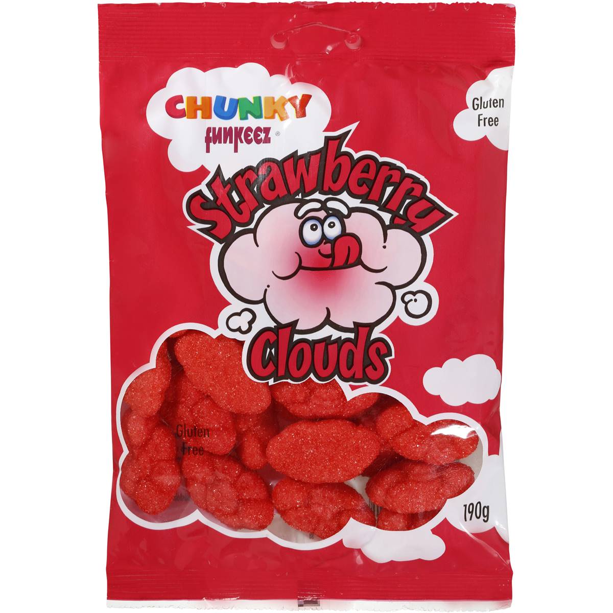 Chunky Funkeez Strawberry Clouds 190g Woolworths