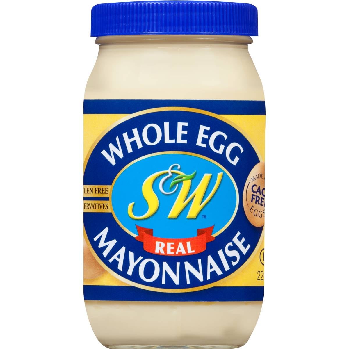 S&w Whole Egg Mayonnaise 220g Woolworths