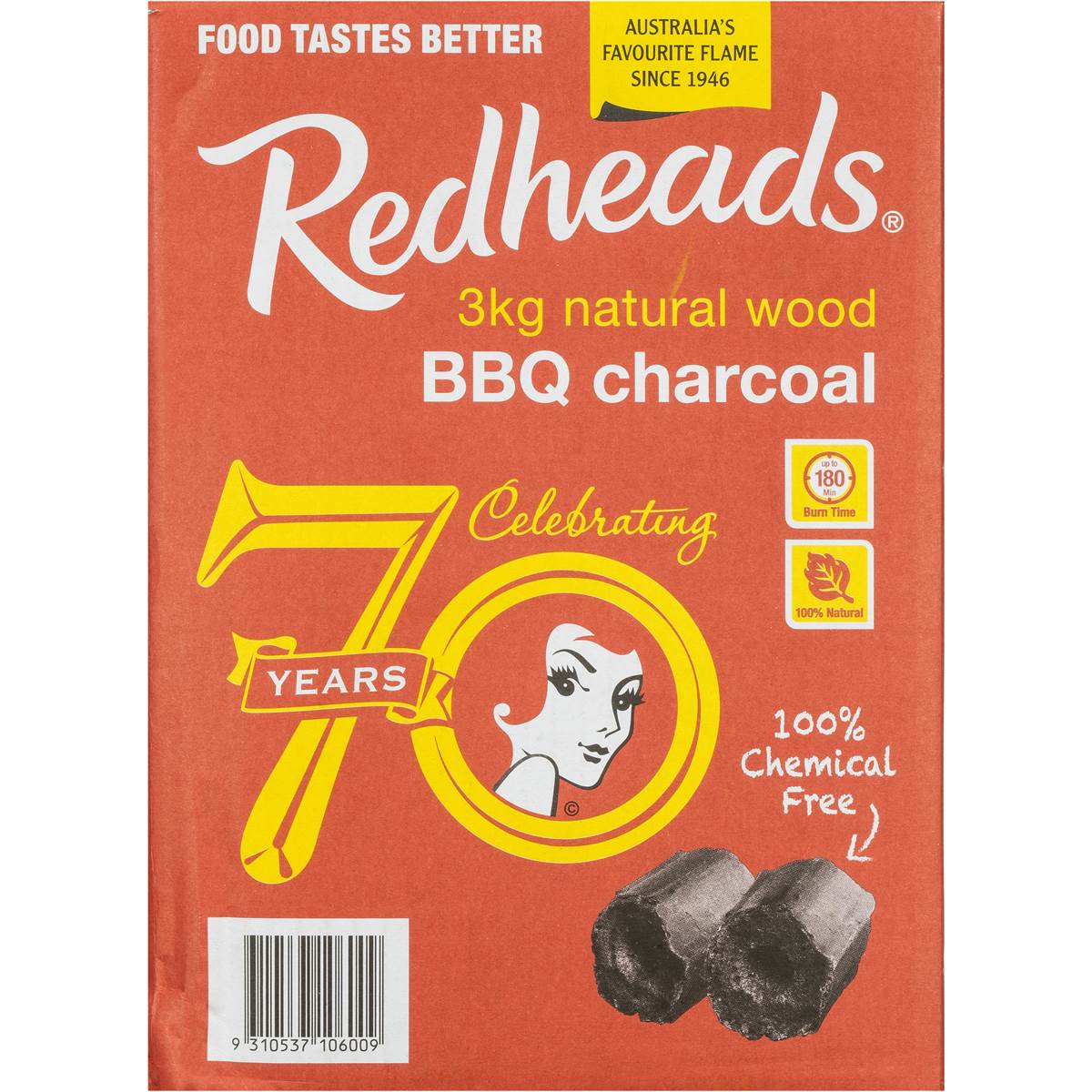 Redheads Charcoal Bbq Accessory Box 3kg Woolworths