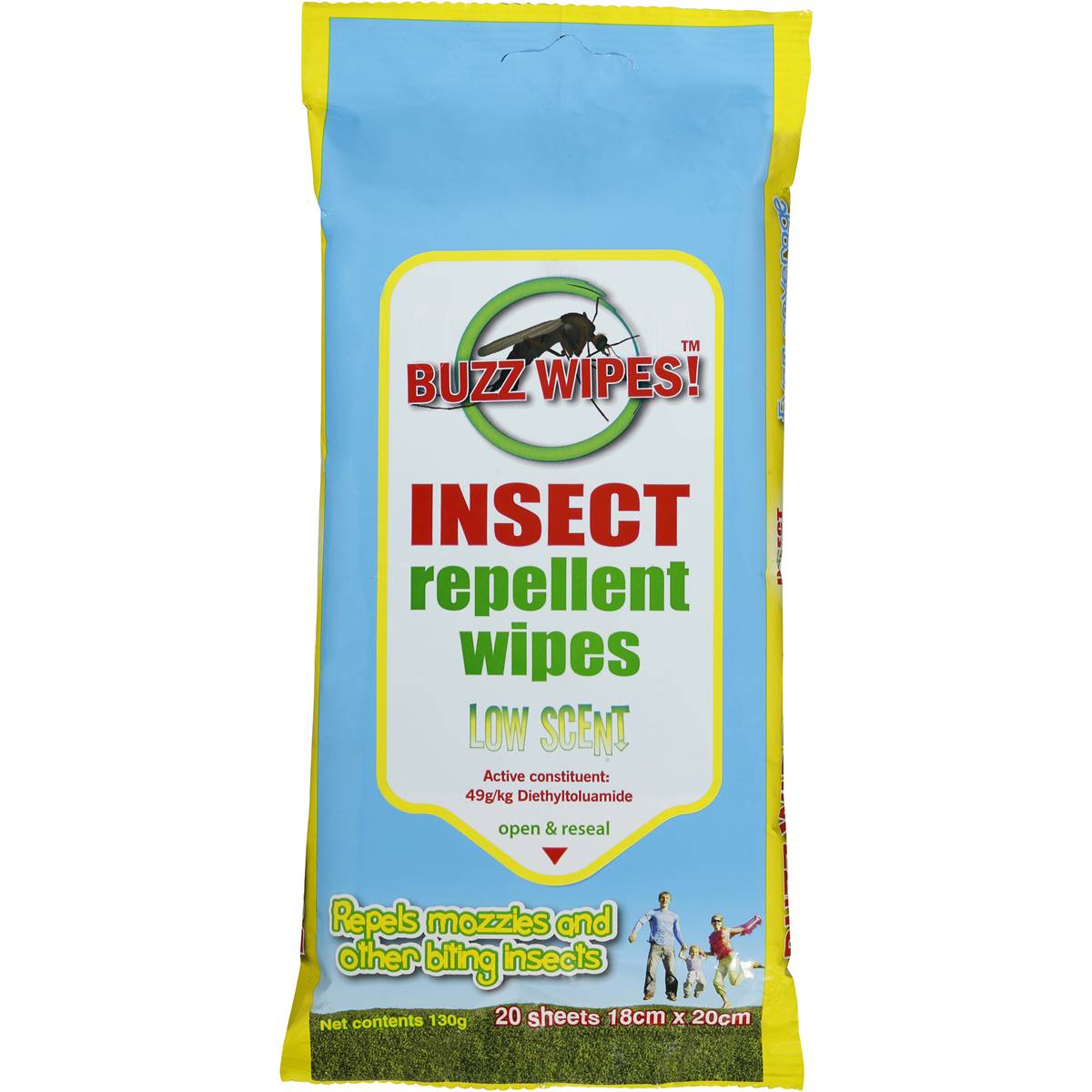 Buzz Insect Repellant Wps 20pk Woolworths