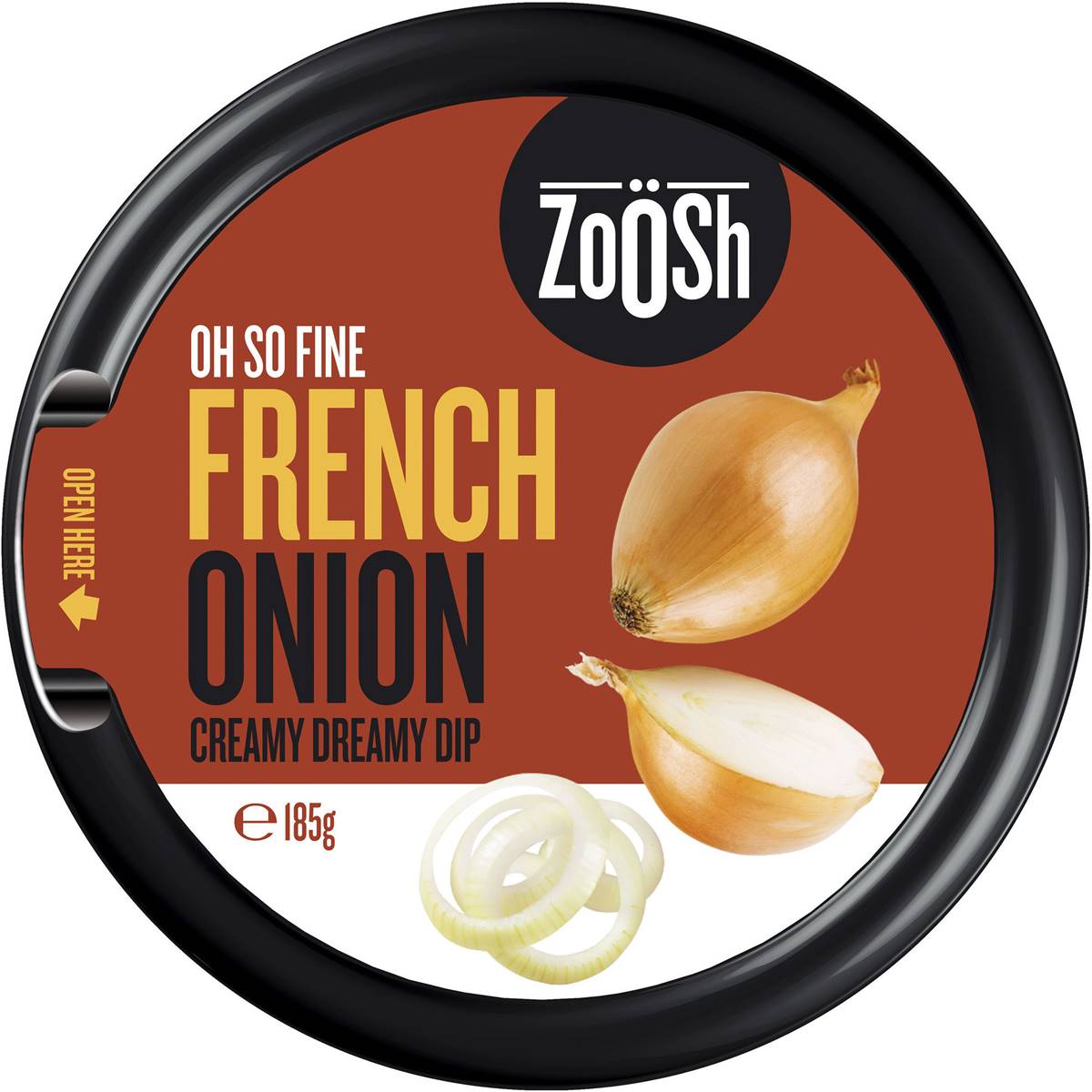 Zoosh French Onion Dip 185g Woolworths