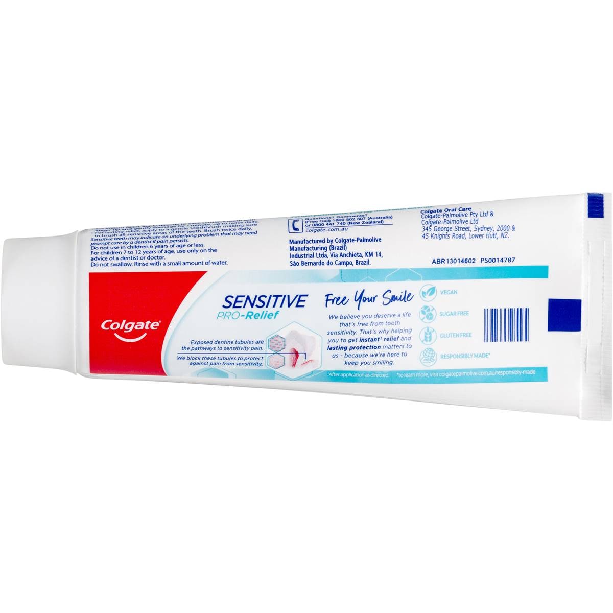 Colgate Pro Relief Sensitive Toothpaste Enamel Repair 110g Woolworths