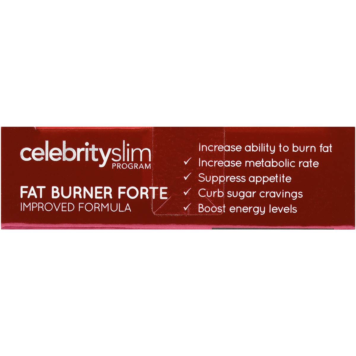 Celebrity Slim Fat Burner Forte 1 Per Day Tablets 10 Pack Woolworths