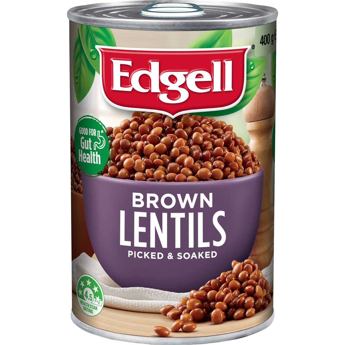 Calories In Edgell Lentils Calorie Counter Australia