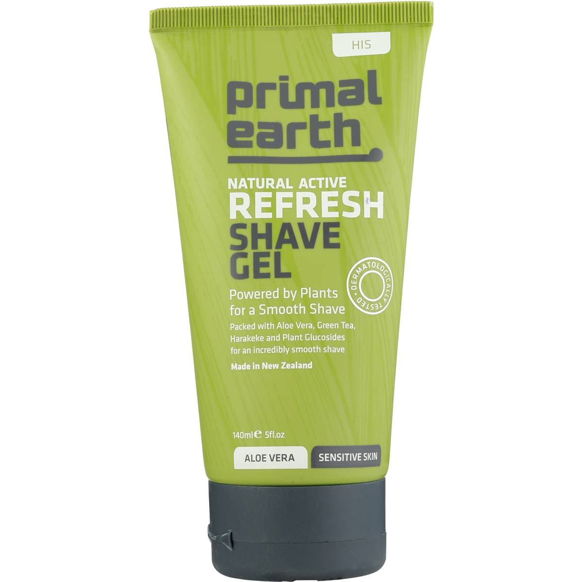 Primal Earth Shave Gel Refresh 140ml Woolworths