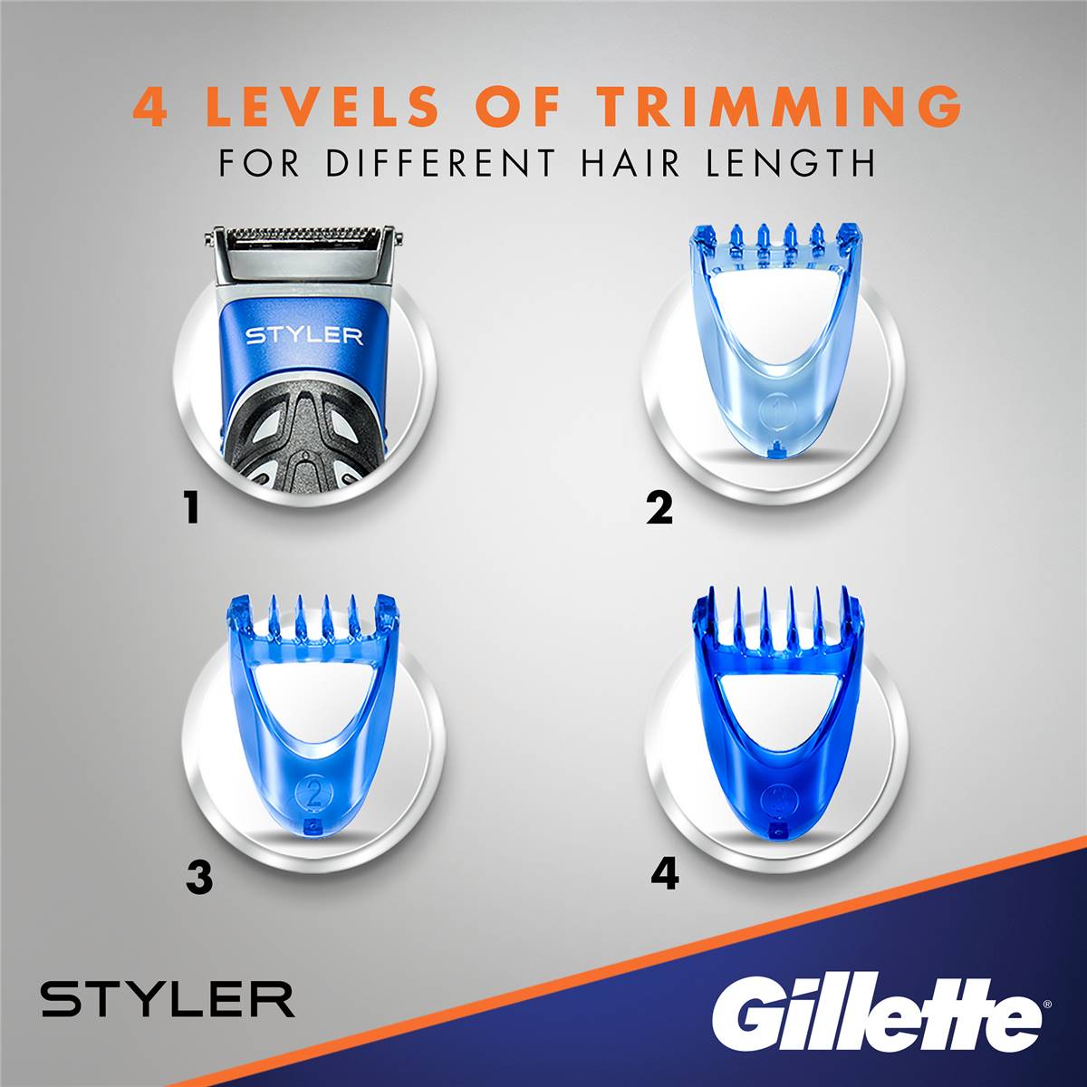 Gillette Fusion Proglide Mens Razor Styler & Trimmer Each | Woolworths