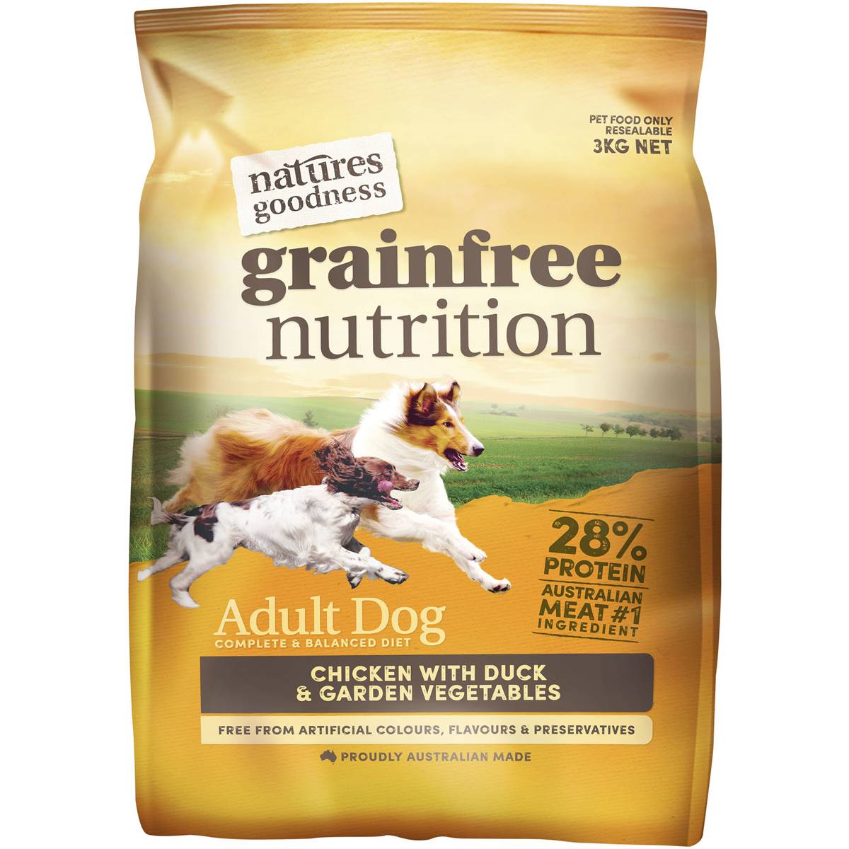 natural dog food woolworths