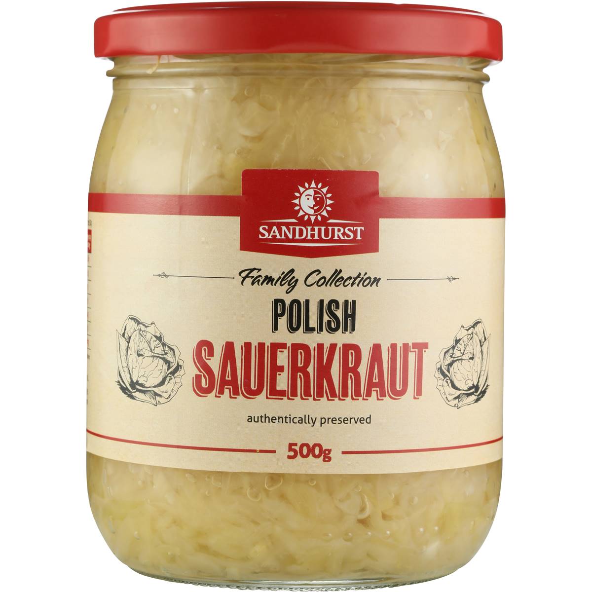 Sandhurst Sauerkraut 500g Woolworths