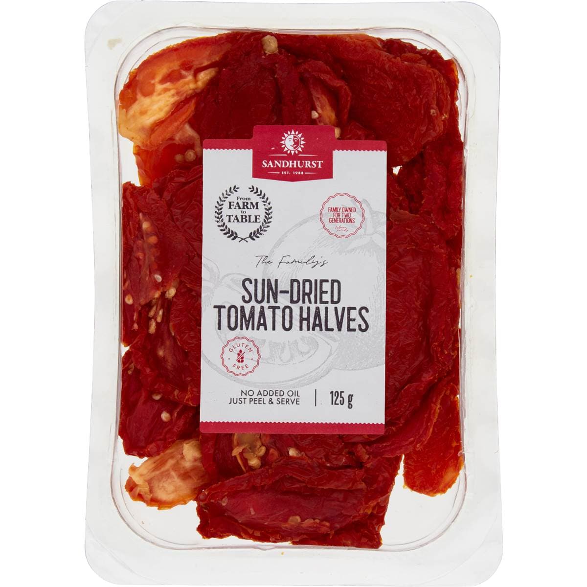 Sandhurst Tomatoes Sundried 125g Woolworths