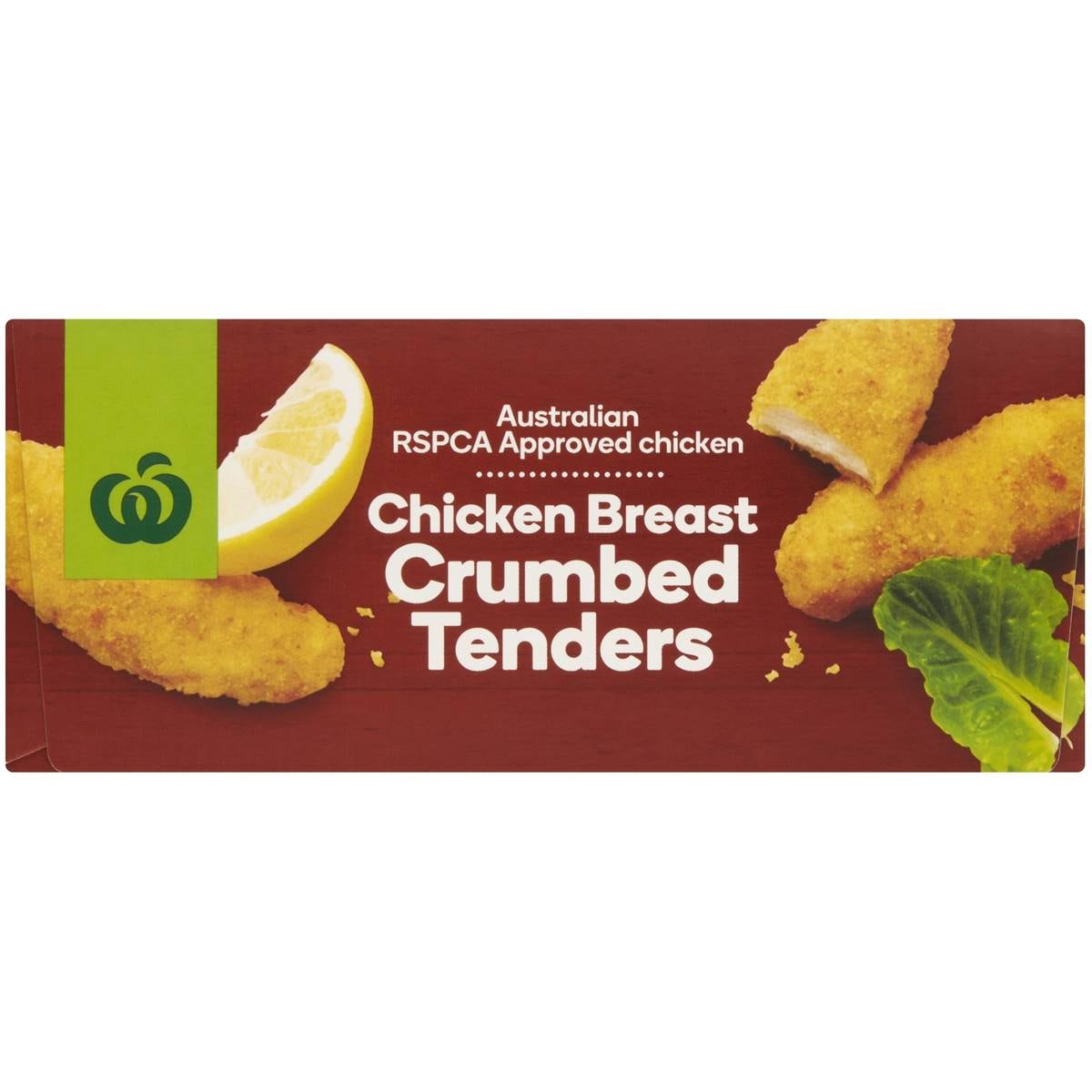Woolworths Chicken Breast Crumbed Tenders 400g Woolworths