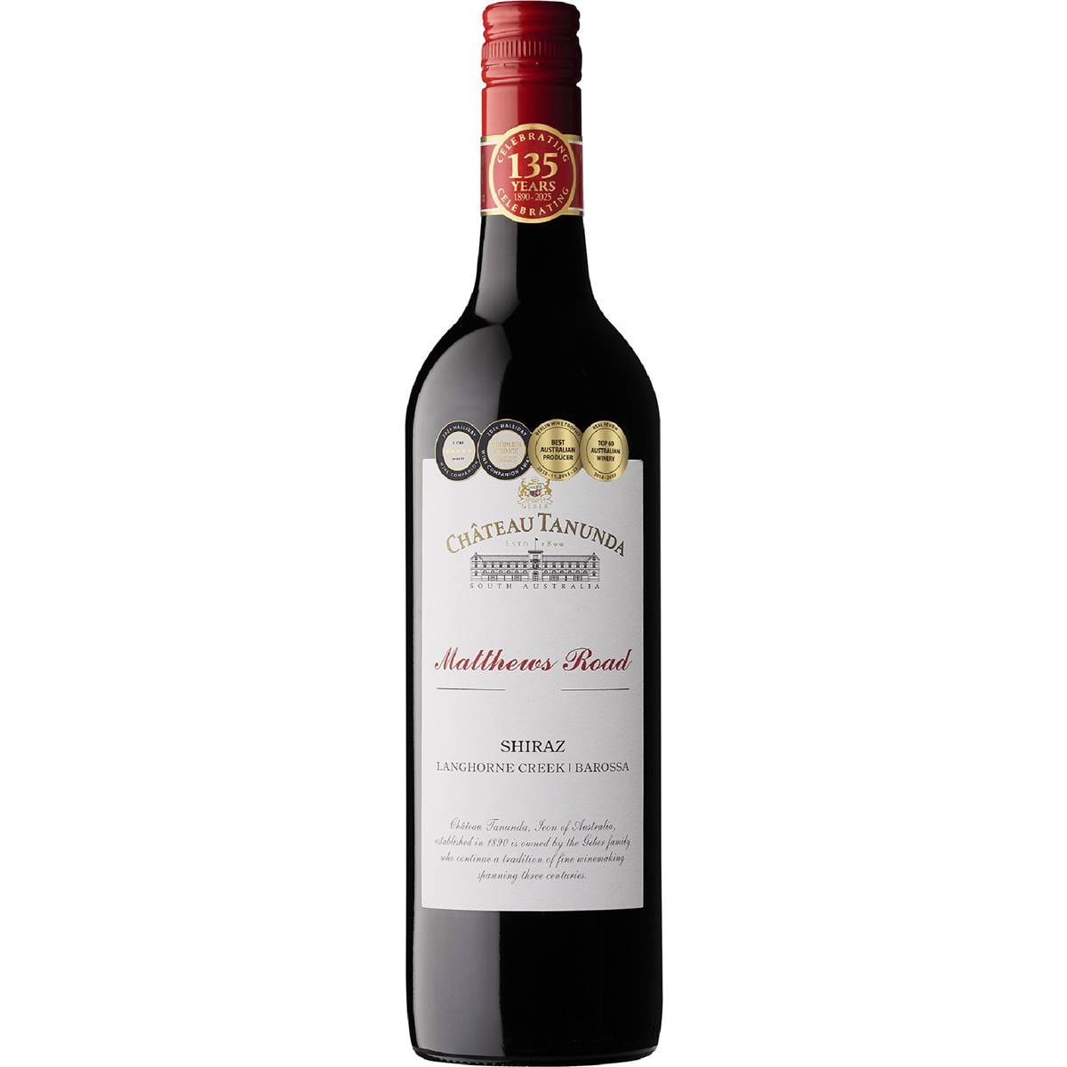 Chateau Matthews Road Shiraz Bottle 750mL