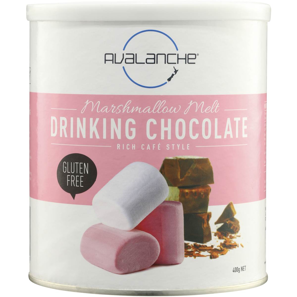 Avalanche Marshmallow Melt Drinking Chocolate 400g Woolworths