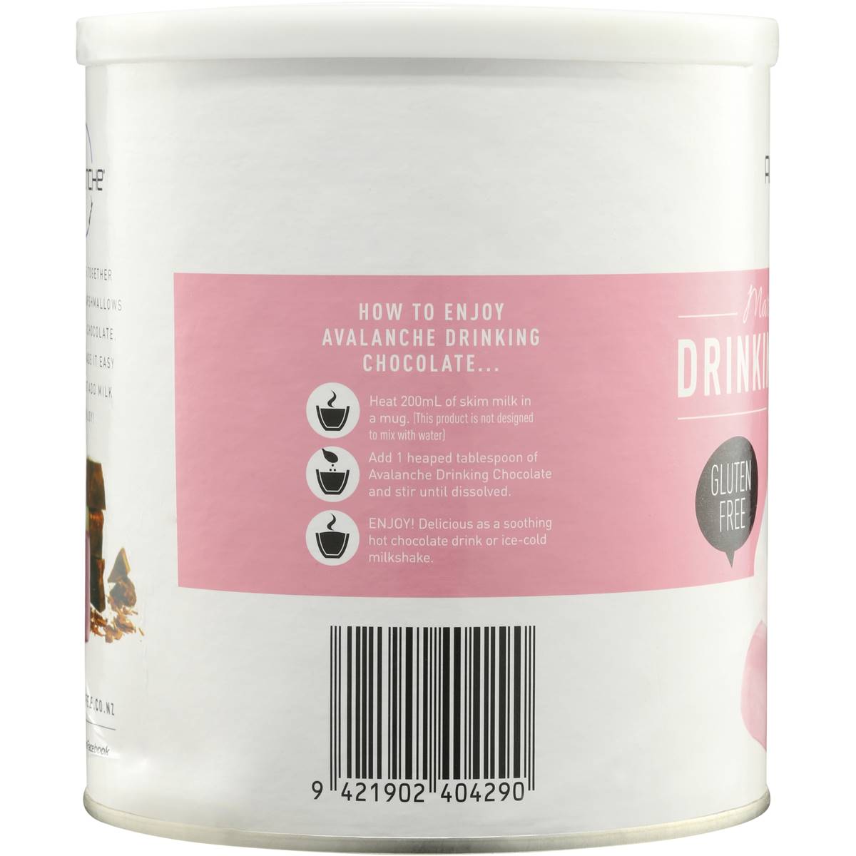 Avalanche Marshmallow Melt Drinking Chocolate 400g Woolworths