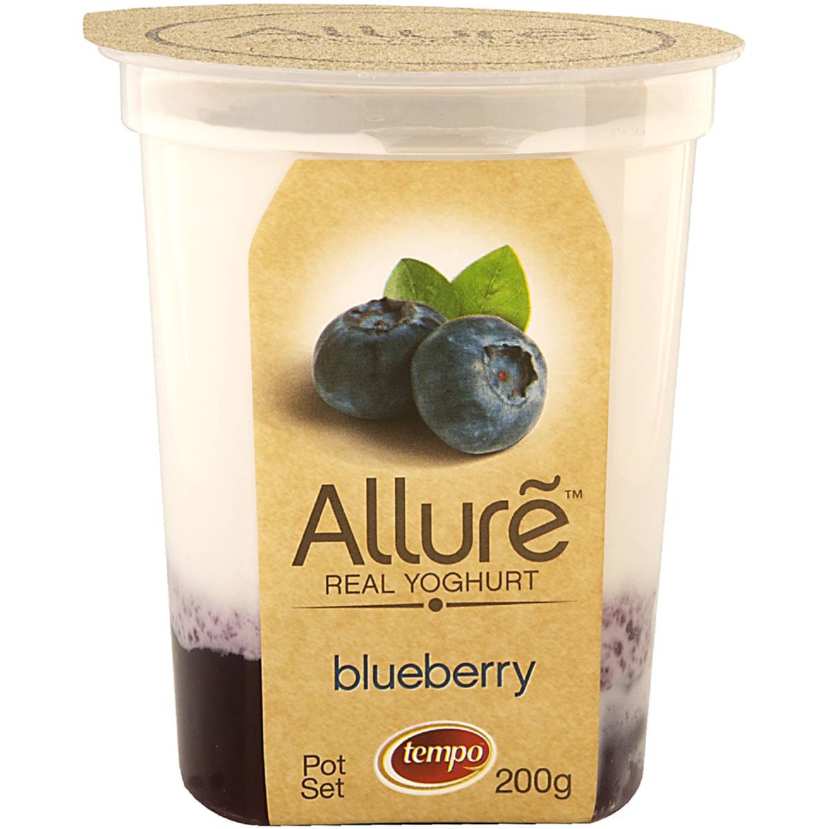 Tempo Allure Real Yoghurt Blueberry