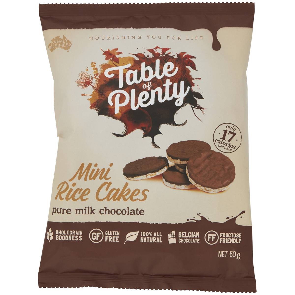 Table Of Plenty Mini Rice Snacks Chocolate Cakes 60g Woolworths