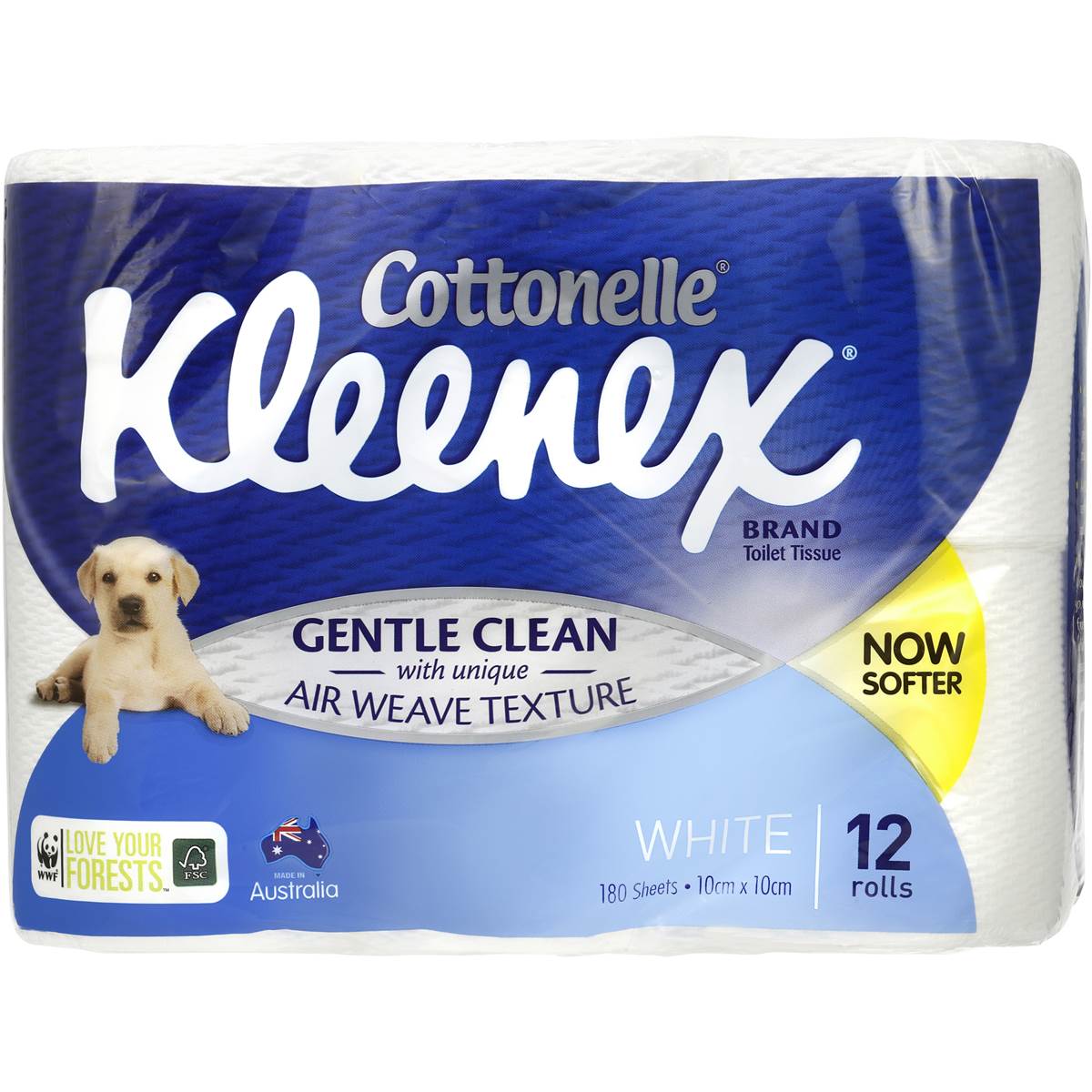 Kleenex Toilet Paper White 12 Pack Woolworths