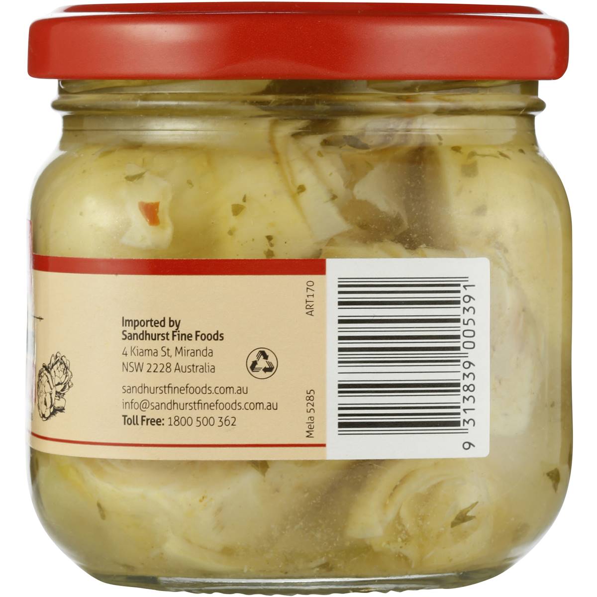 Sandhurst Artichoke Marinated 170g Woolworths