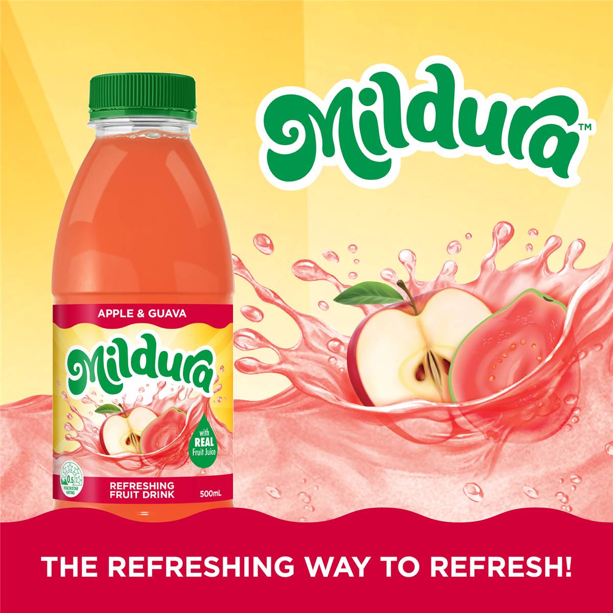 Mildura Apple Guava Fruit Drink 500ml Woolworths