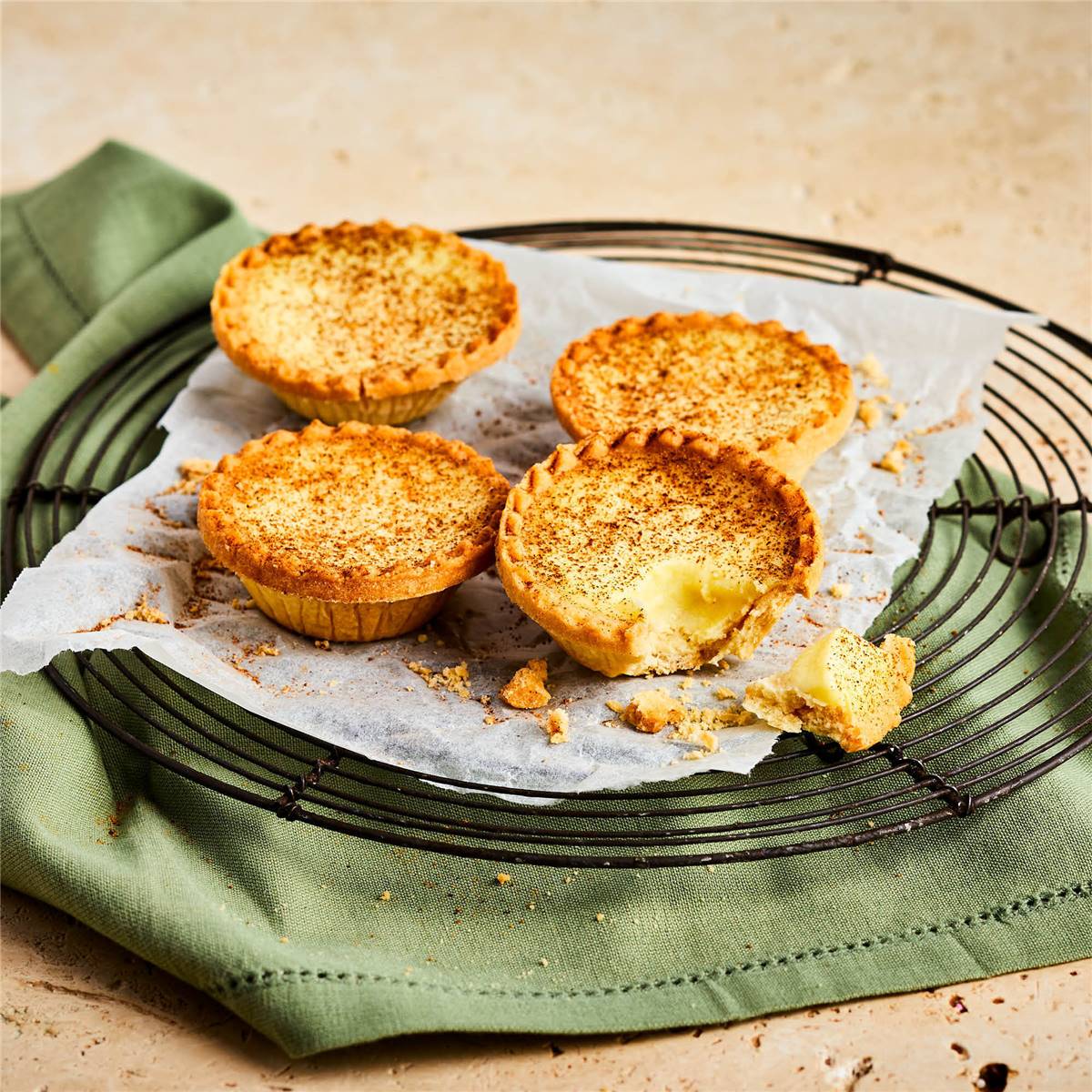 Woolworths Custard Tart 4 Pack Woolworths