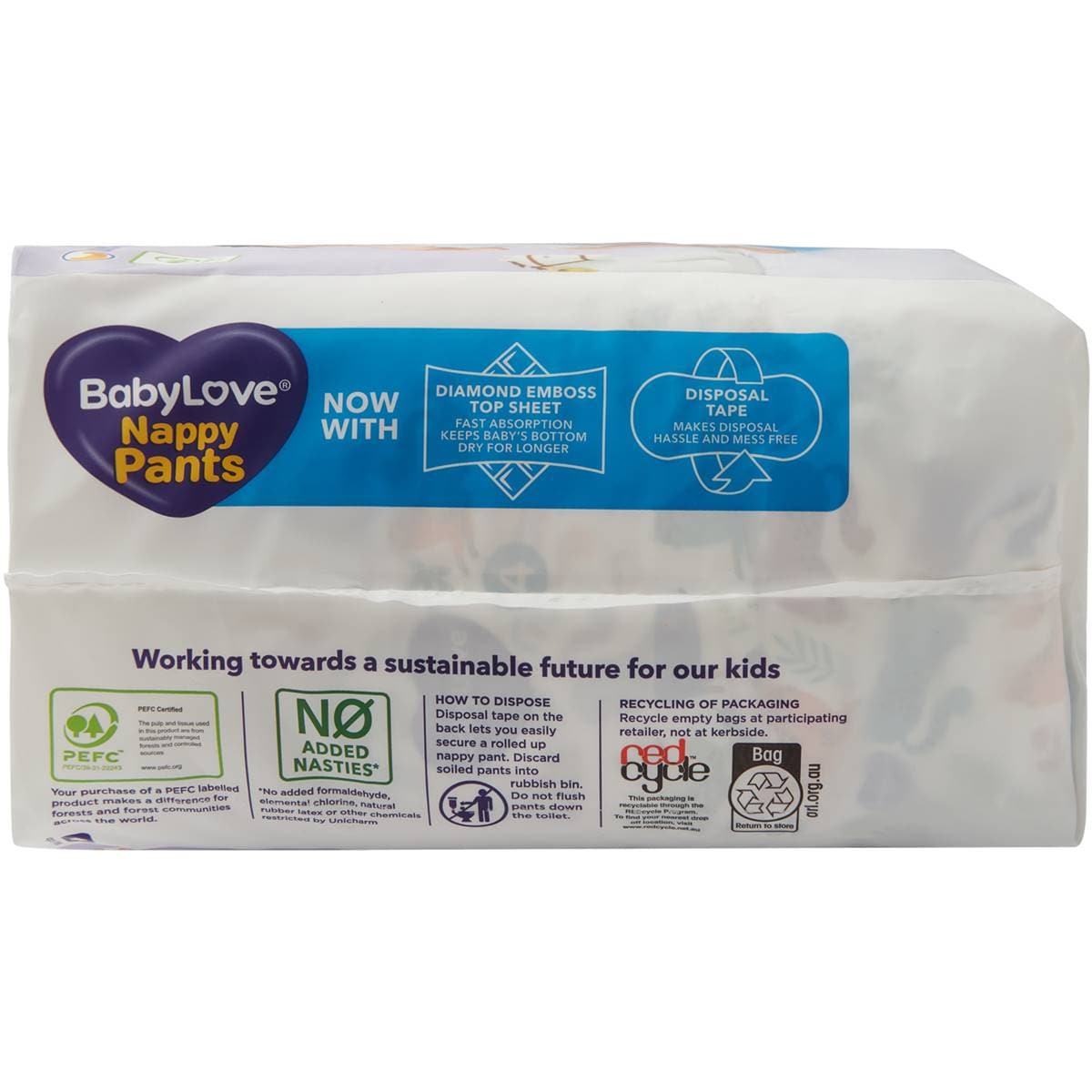 Babylove Nappy Pants Size 4 (914kg) 28 Pack Woolworths