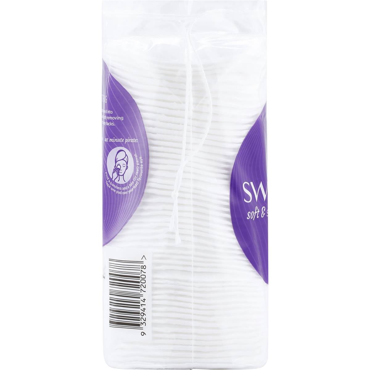 Swisspers Cotton Large Make Up Pads 50 Pack Woolworths