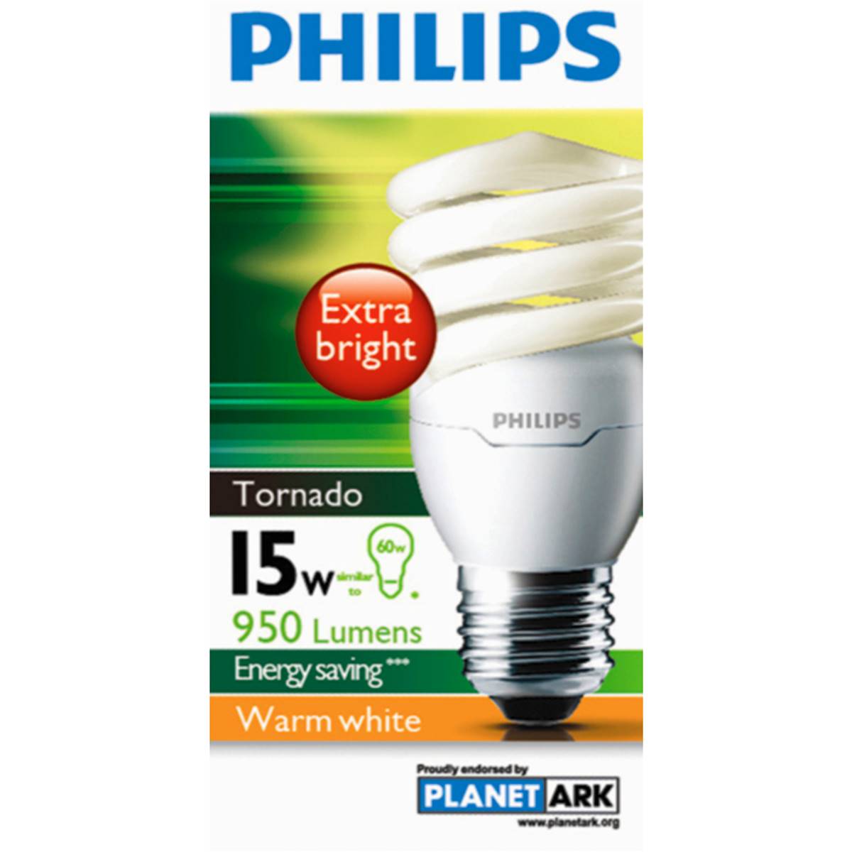 philips cfl tornado warm white 15w es base each woolworths philips cfl tornado warm white 15w es base each woolworths