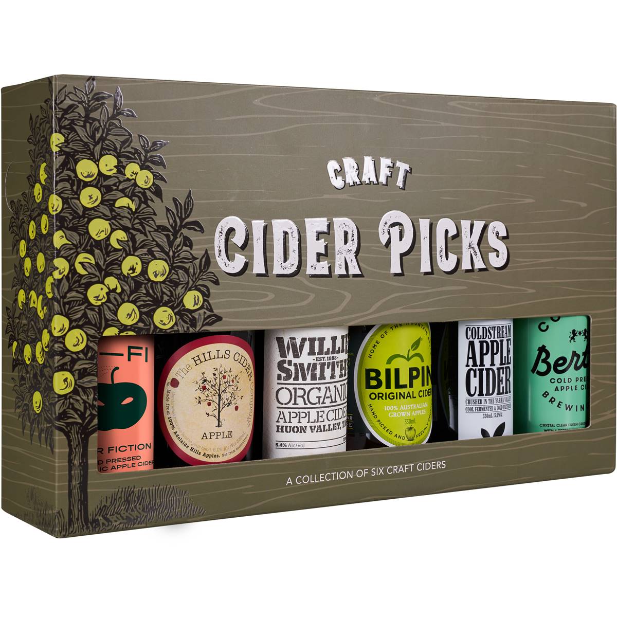 Cider Picks Cider Mixed Pack 6x330ml345ml Woolworths