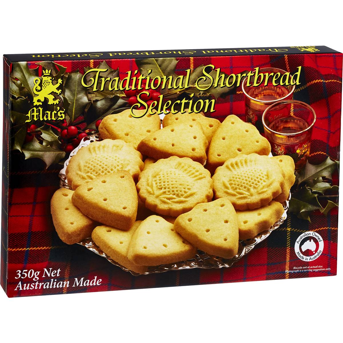 Macs Traditional Shortbread 350g | Woolworths