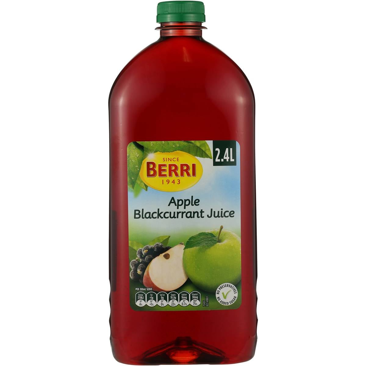 Berri Blackcurrant Juice 2.4l Woolworths