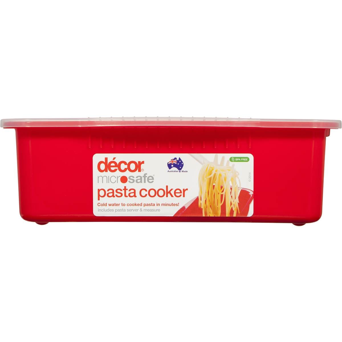 Decor Microsafe Pasta Cooker Each Woolworths