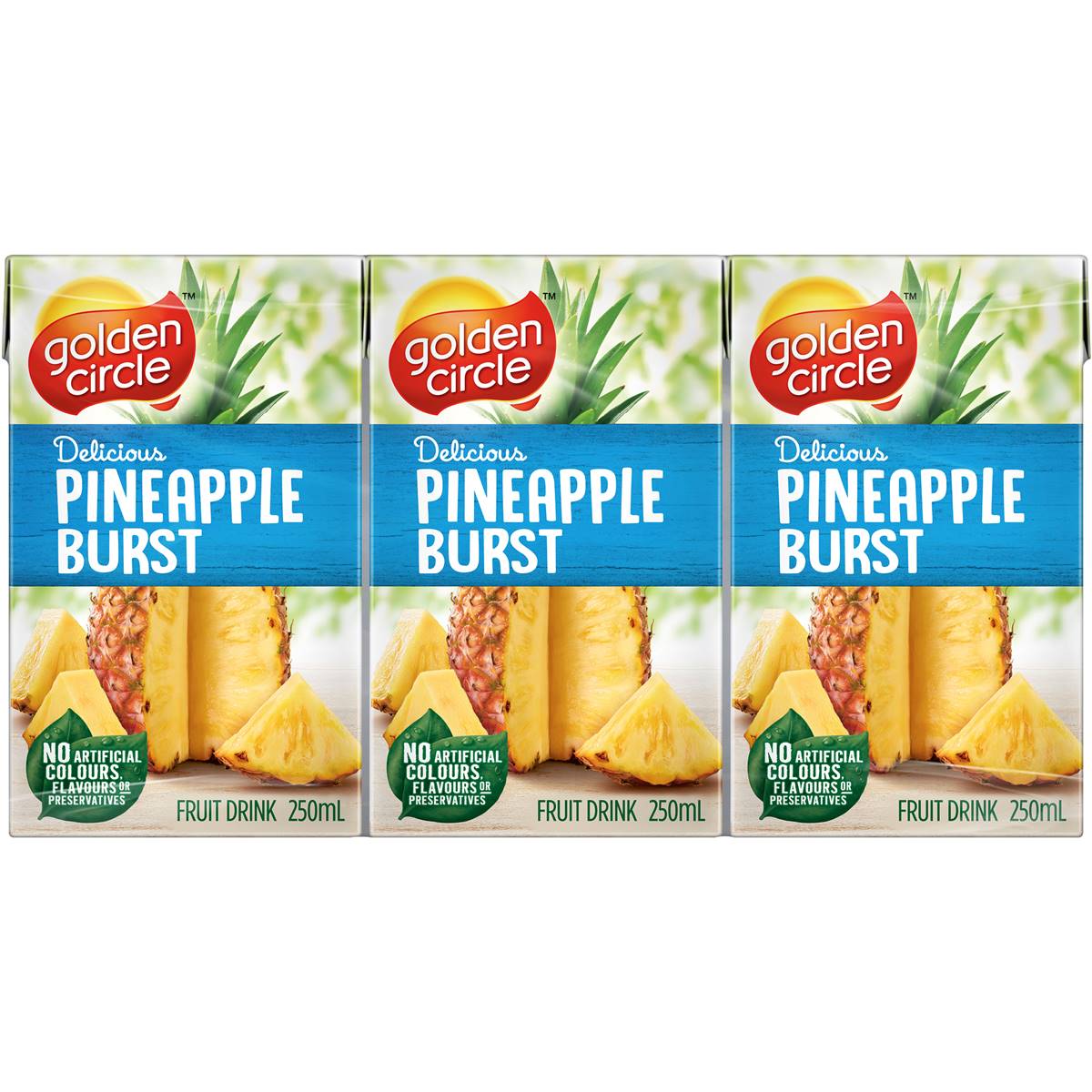 Golden Circle Pineapple Fruit Drink 8x250ml Woolworths