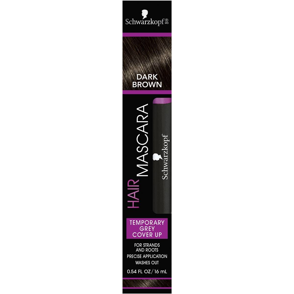 Schwarzkopf Hair Mascara Dark Brown 16ml Woolworths