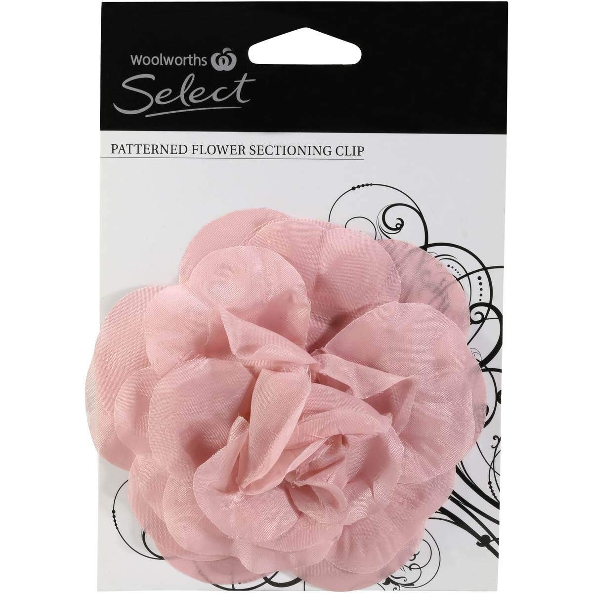 Woolworths Select Sectioning Hair Clip Patterned Flower Each Woolworths