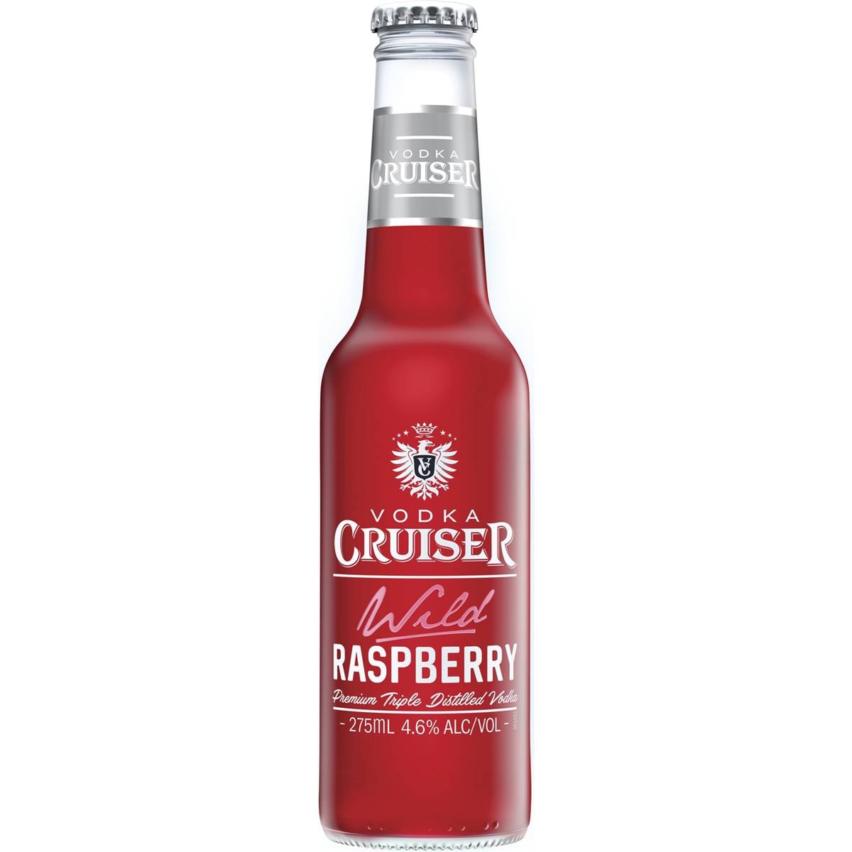 Vodka Cruiser Wild Raspberry 275ml | Woolworths