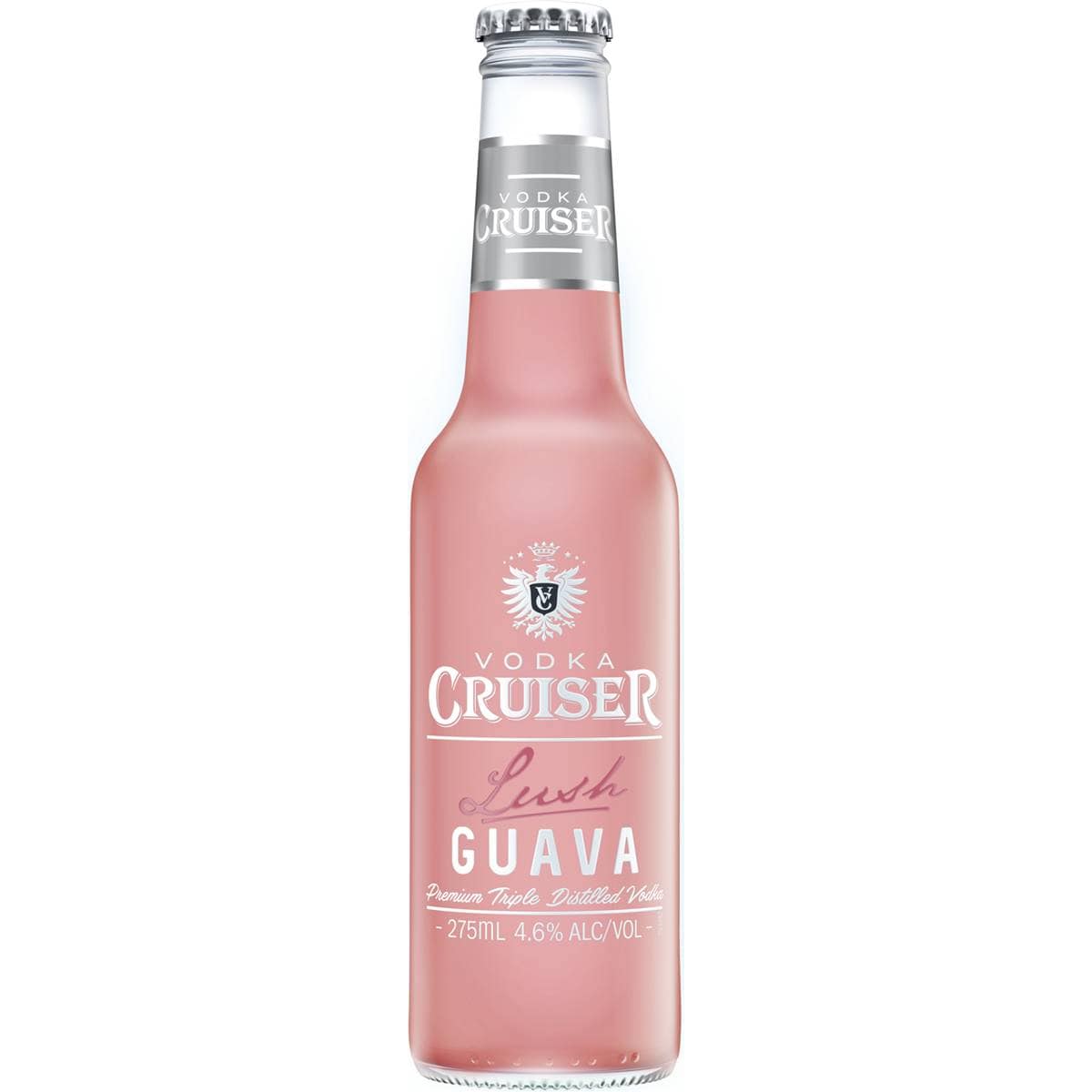 Vodka Cruiser Lush Guava 275ml Woolworths