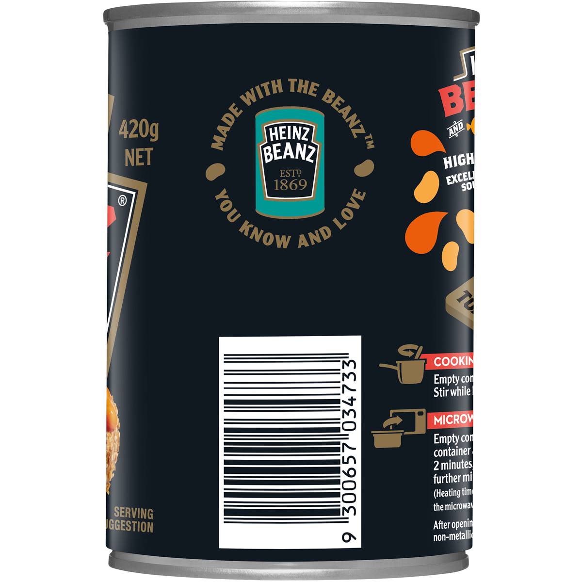 Heinz Beanz Baked Beans And Sausages 420g Woolworths